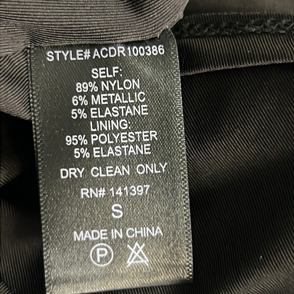 ASTR THE LABEL PARIS METALLIC Silver LONG SLEEVE MINI DRESS SIZE SMALL - Picture 14 of 15